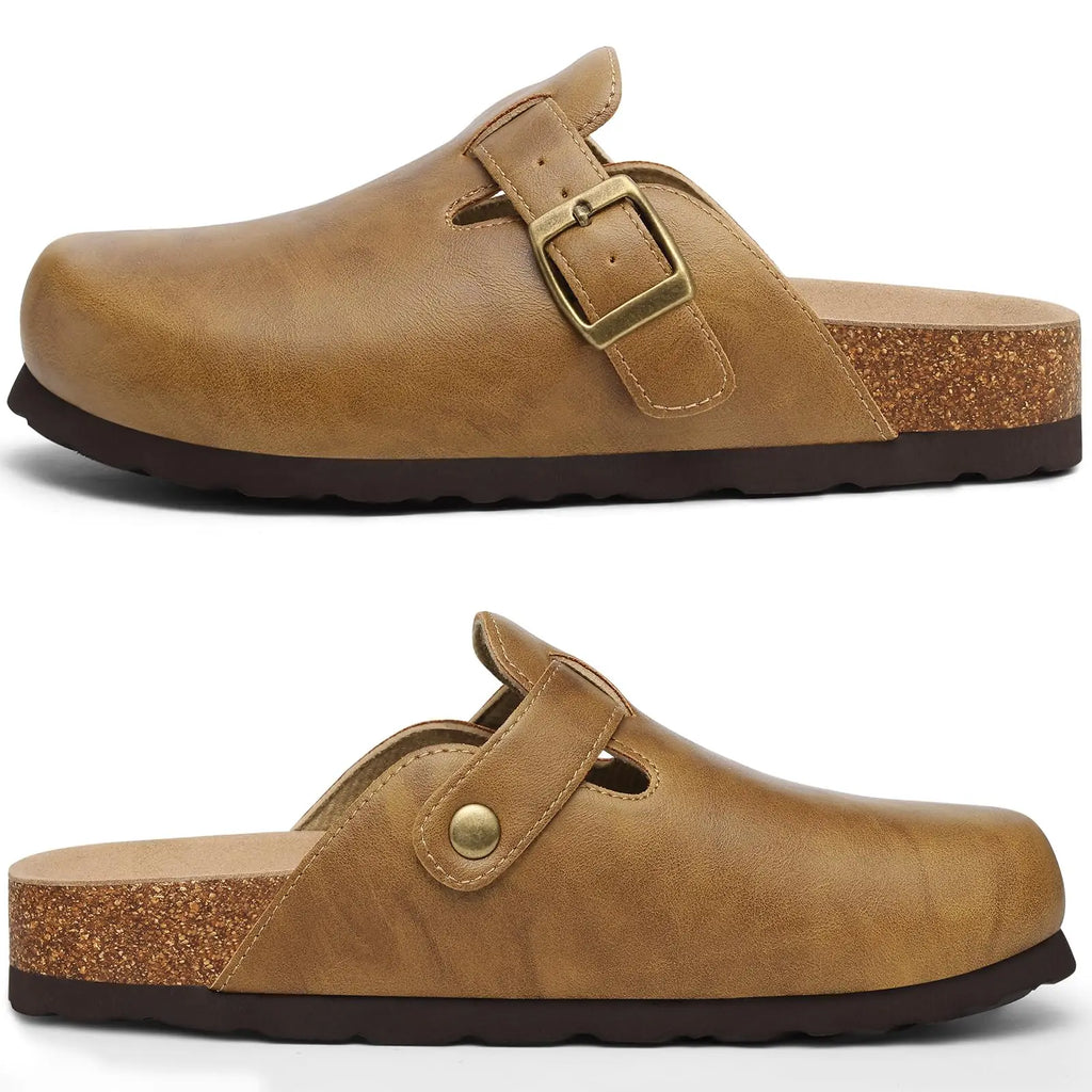 Unisex Vegan Leather Clogs