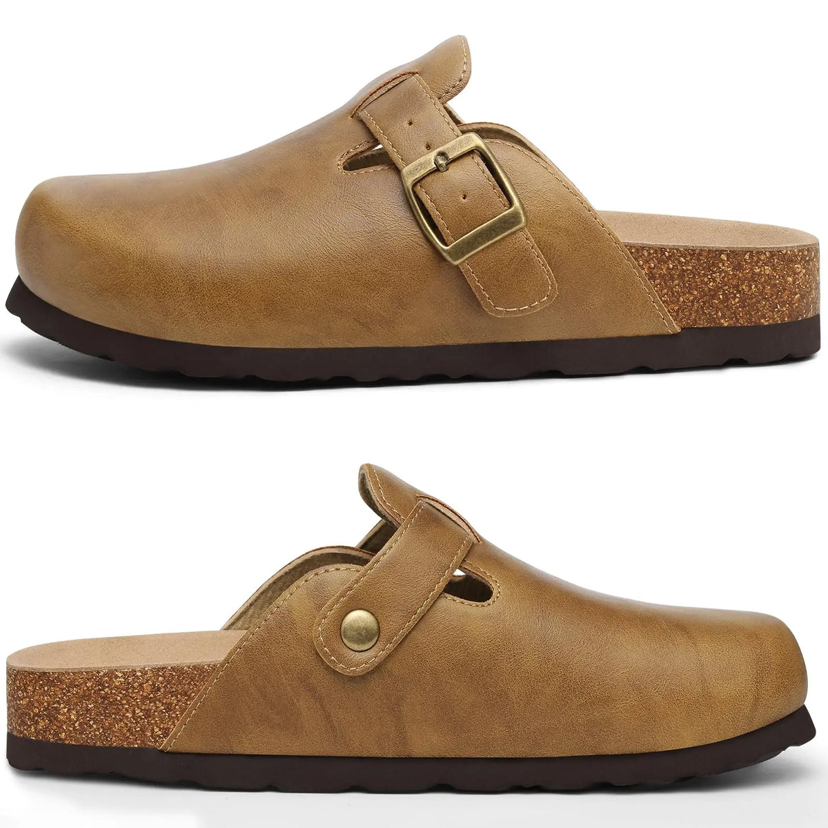 Unisex Vegan Leather Clogs