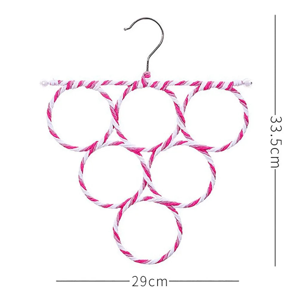 Rattan Scarf & Belt Hanger