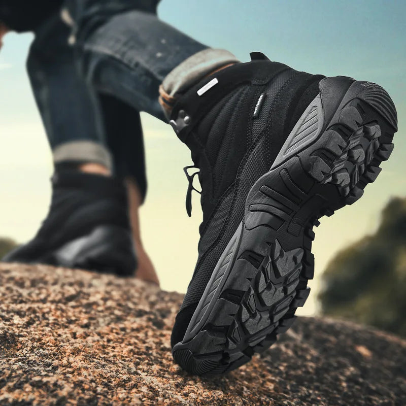 Men's Waterproof Combat Ankle Boots