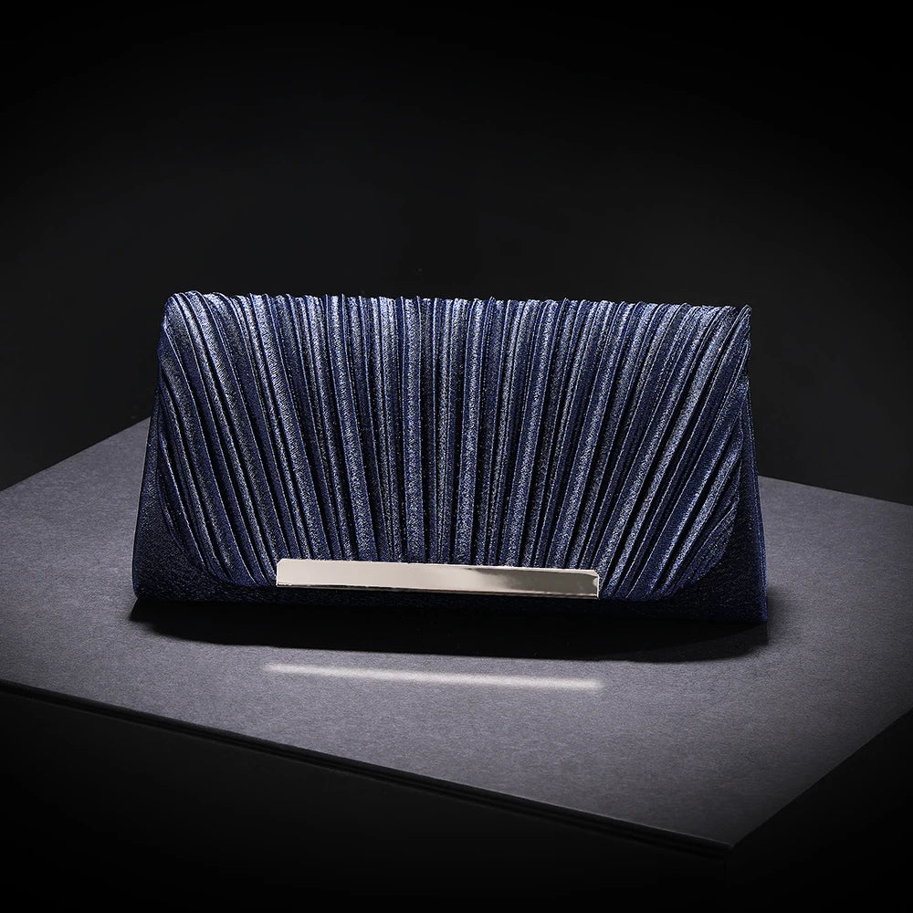 Sequin Chain Evening Bag