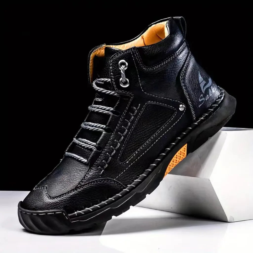 Men's Handmade Leather Ankle Boots