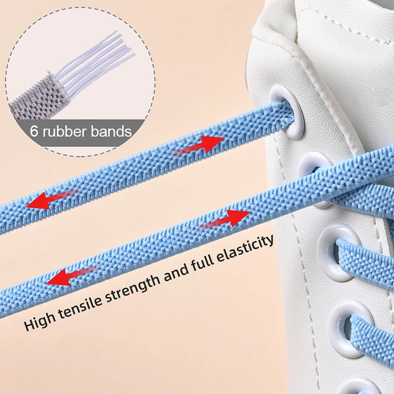 Elastic No-Tie Shoelaces