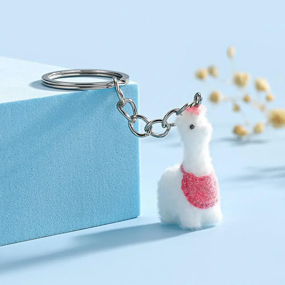 Fluffy Animal Keychains