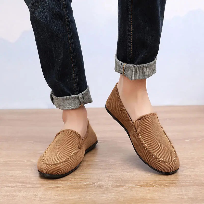 Men's Canvas Slip-On Loafers