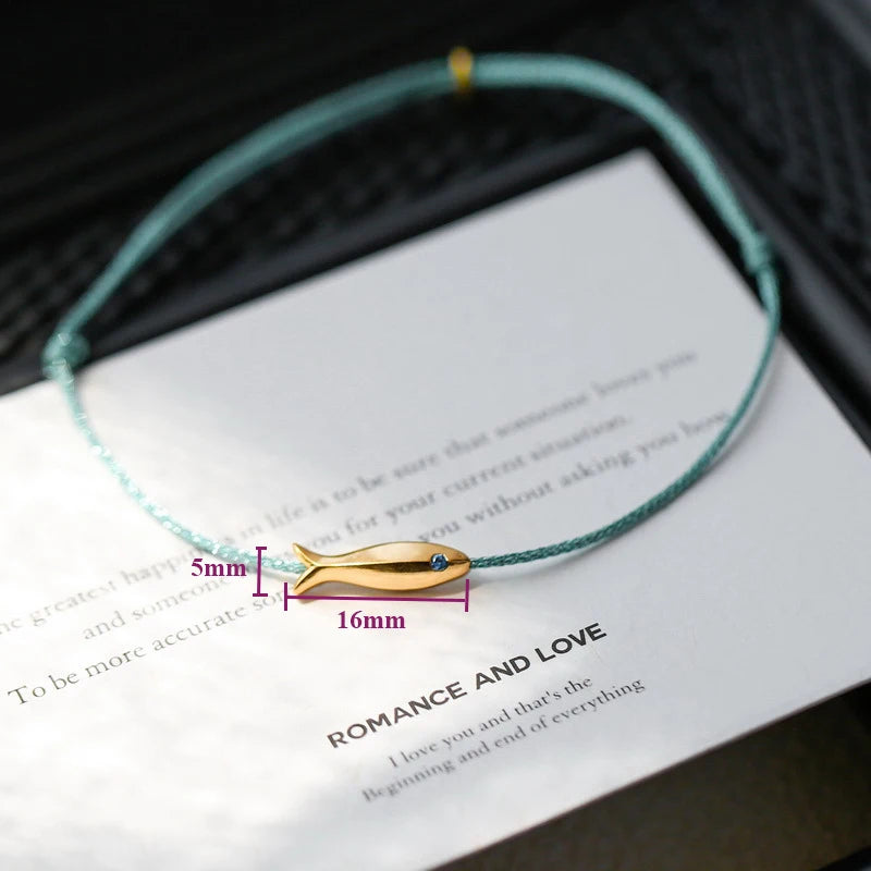 925 Silver Koi Fish Anklet