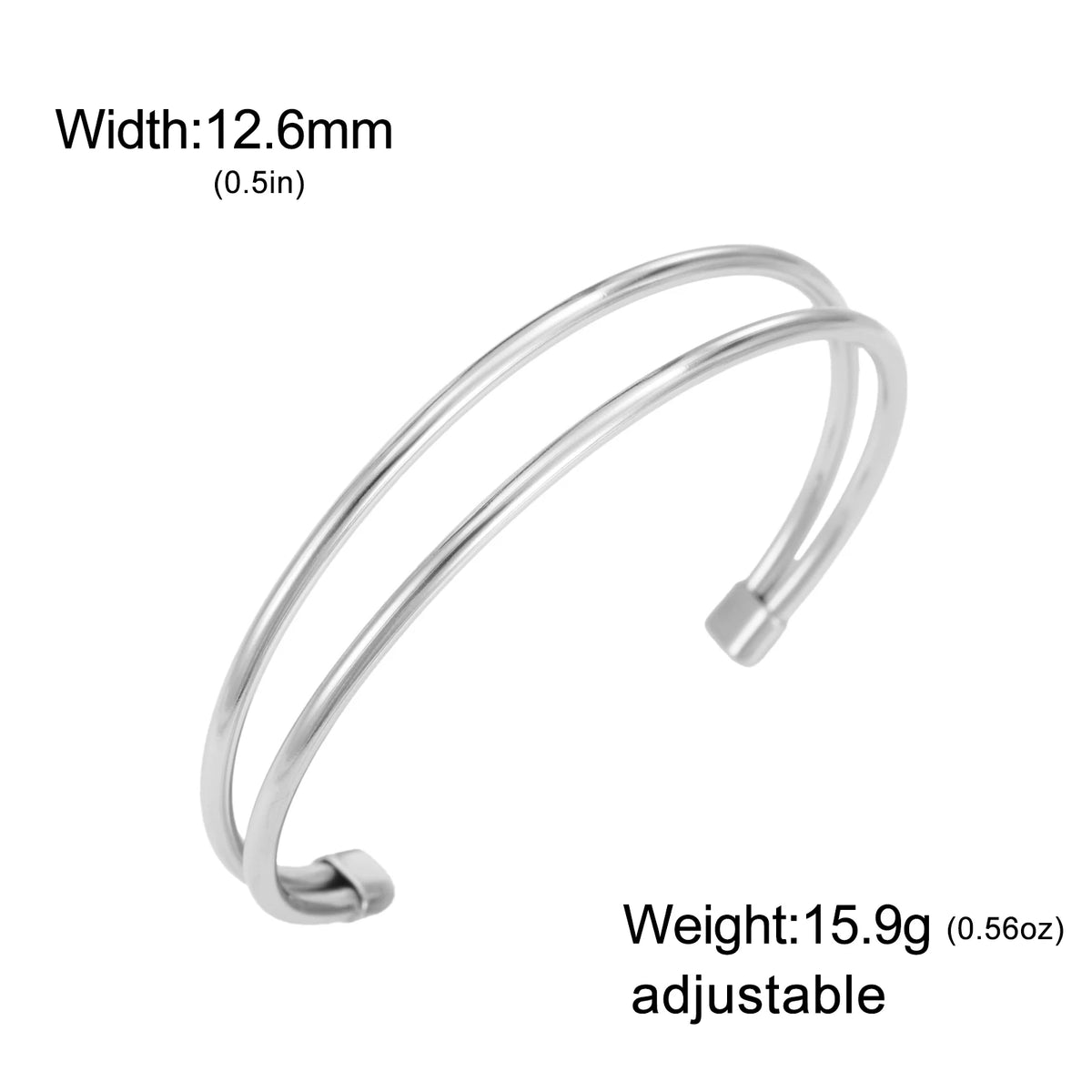 ✨ Cazador Gold Stainless Steel Cuff Bracelet