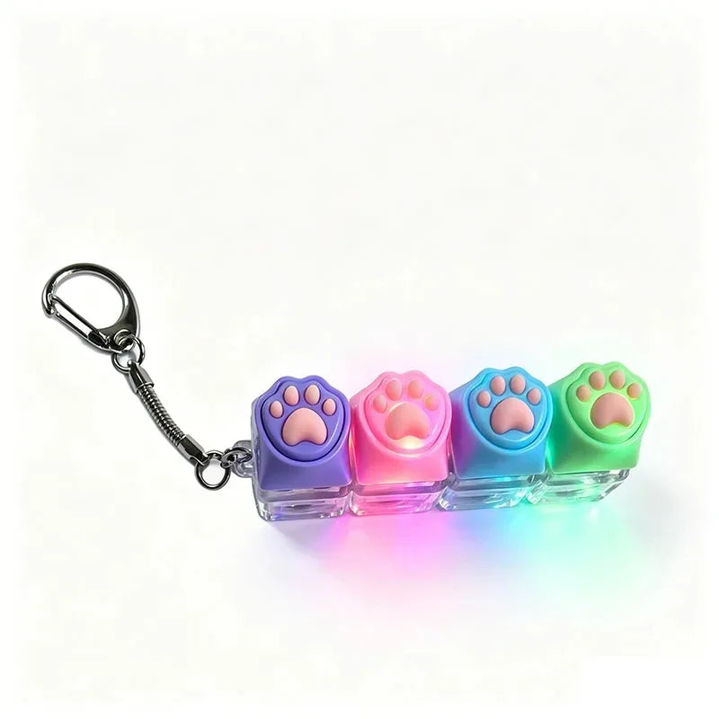 LED Keyboard Clicker Keychain
