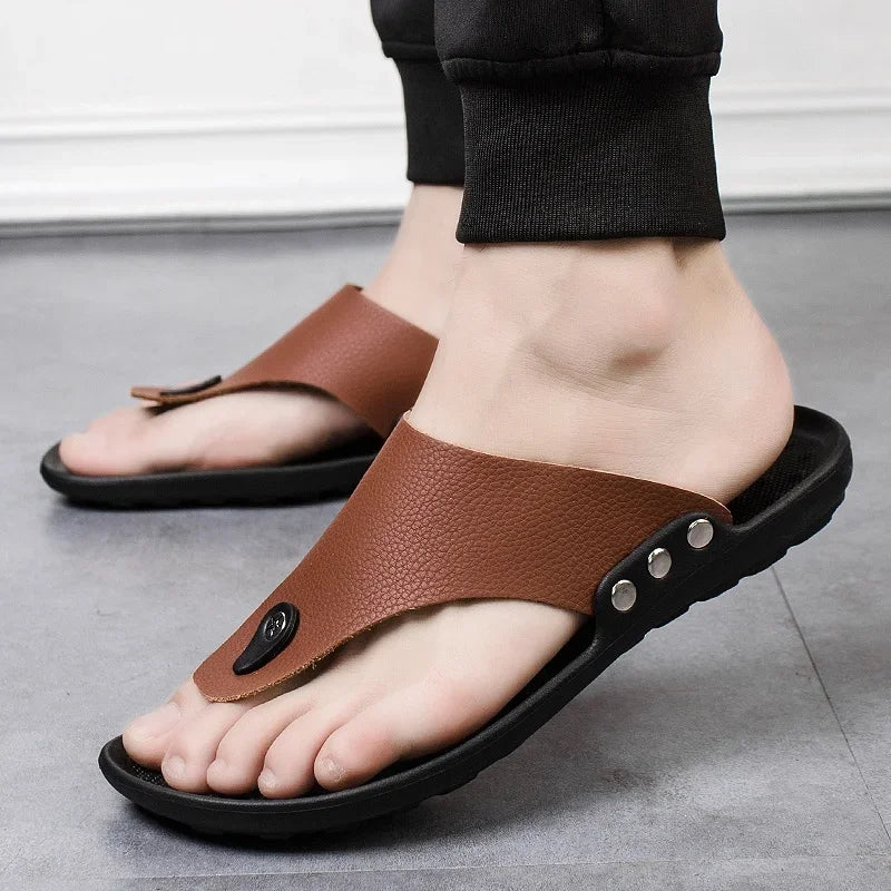 Men's Summer Non-Slip Beach Slides