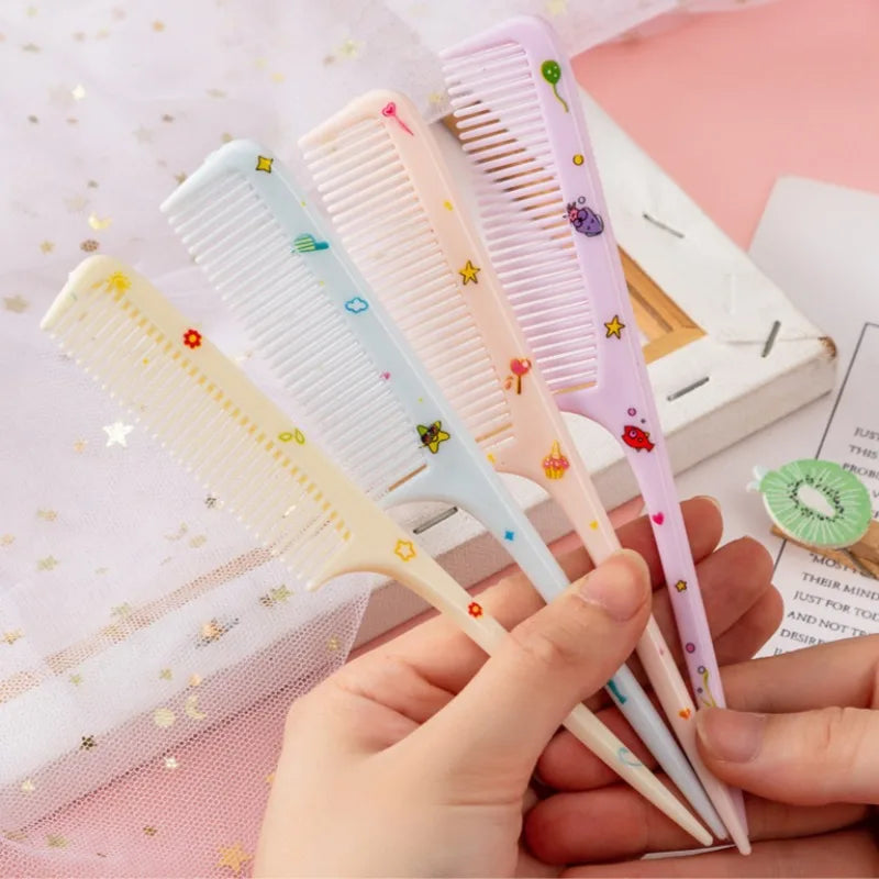Kids Cartoon Hair Combs – 2 Pcs