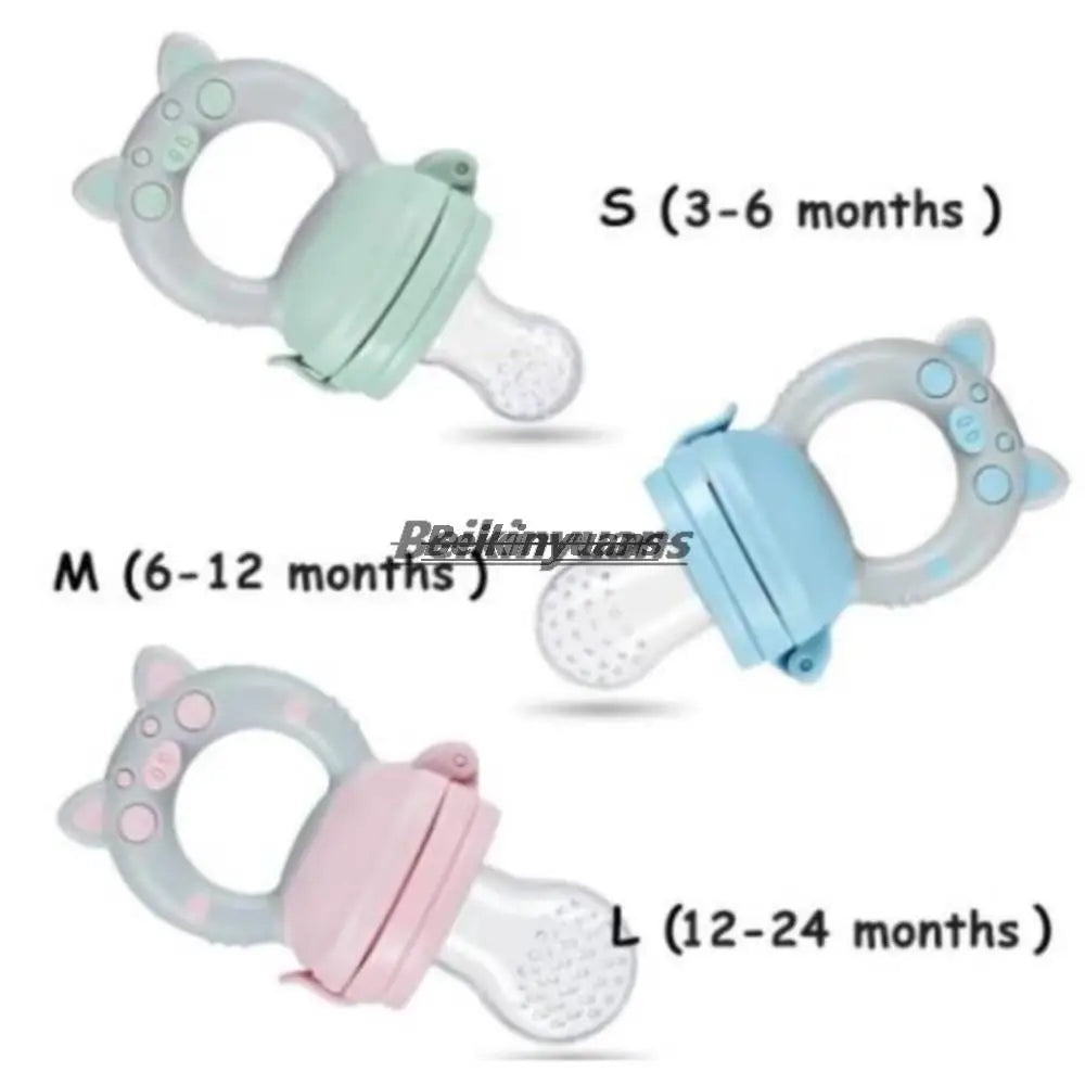 Silicone Baby Fruit Feeder Pacifier
