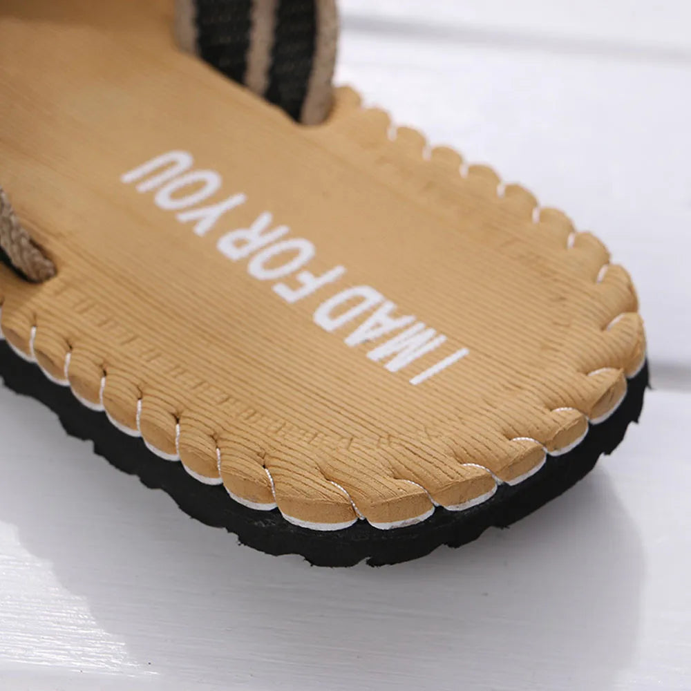 Men's Canvas Flip-Flops