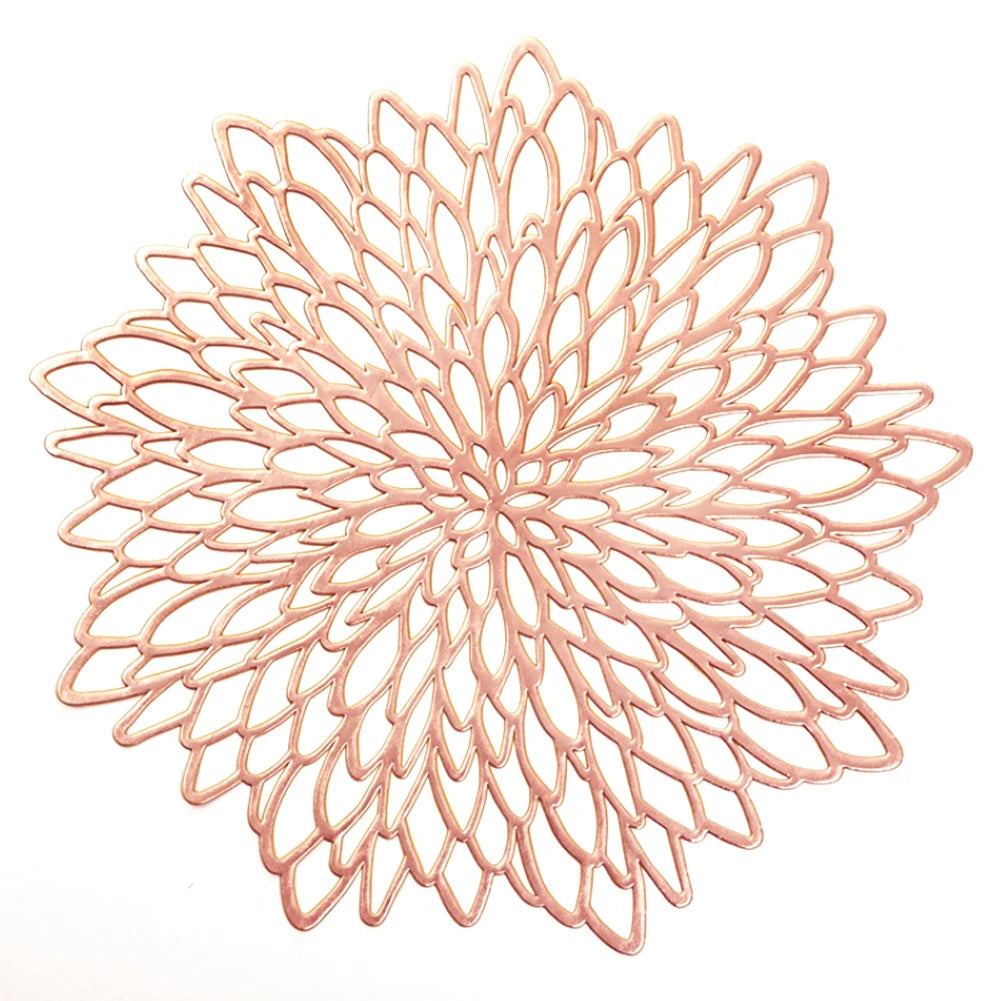 Gold Round Placemats