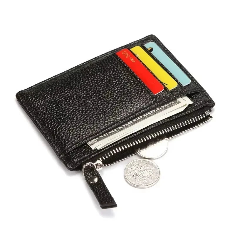 Slim Zip Card Wallet