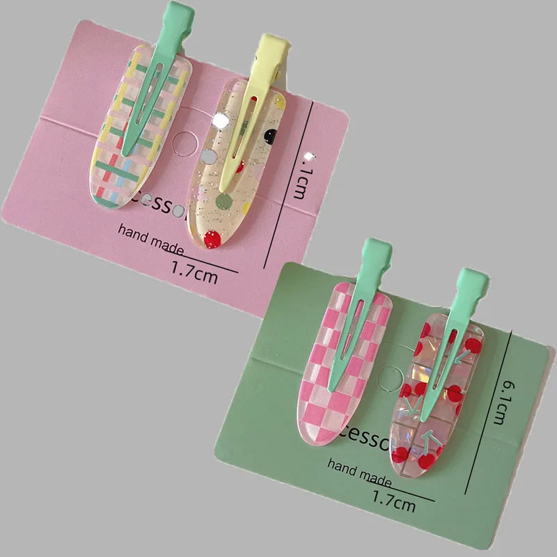 Fruit Hair Bang Clips