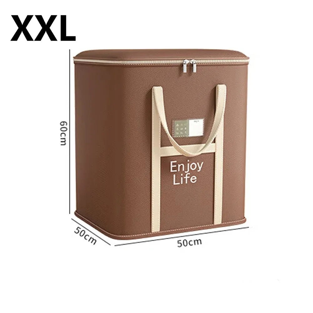 Large Zip Storage Bags with Handles