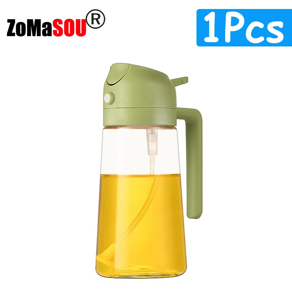 2-in-1 Oil Sprayer & Pourer Bottle