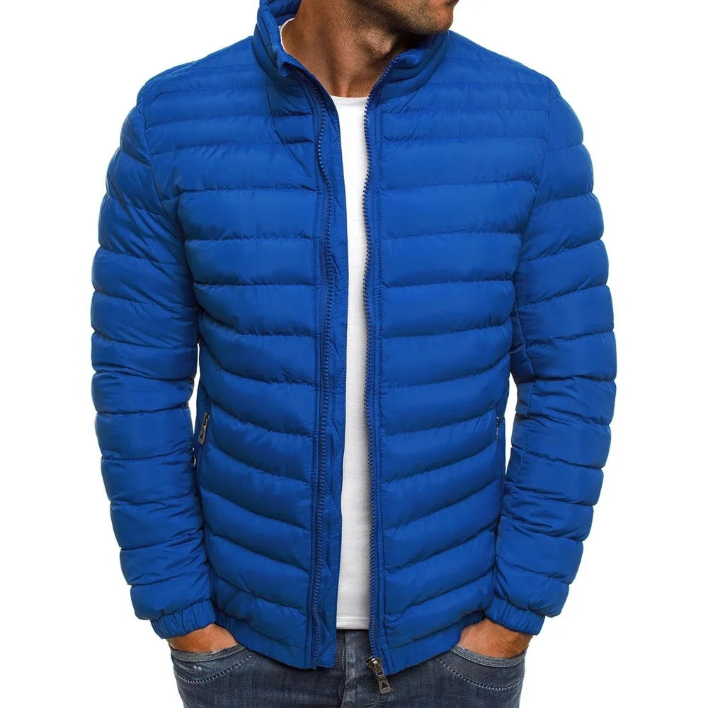 Men's Lightweight Stand Collar Jacket