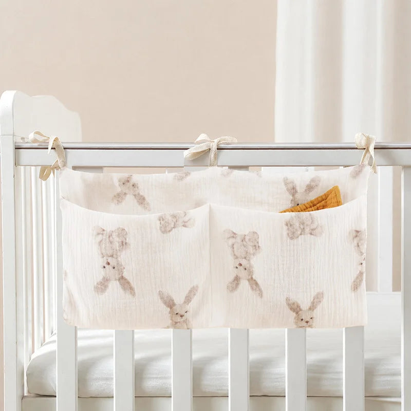 Muslin Crib & Stroller Organizer