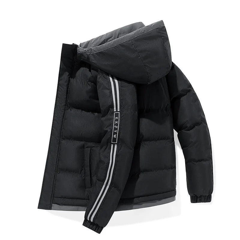 Men's Hooded Winter Down Jacket