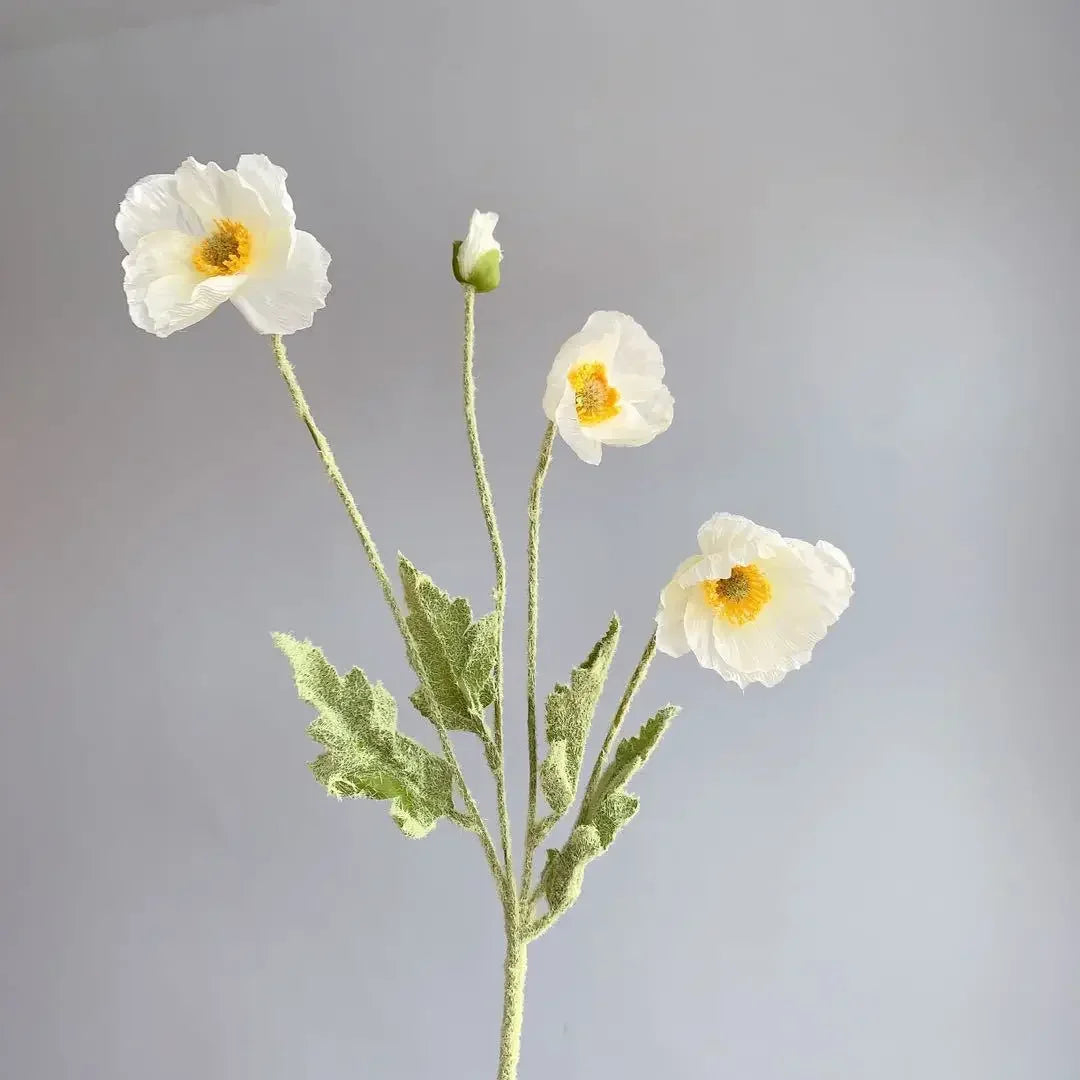 Artificial Poppy Flowers
