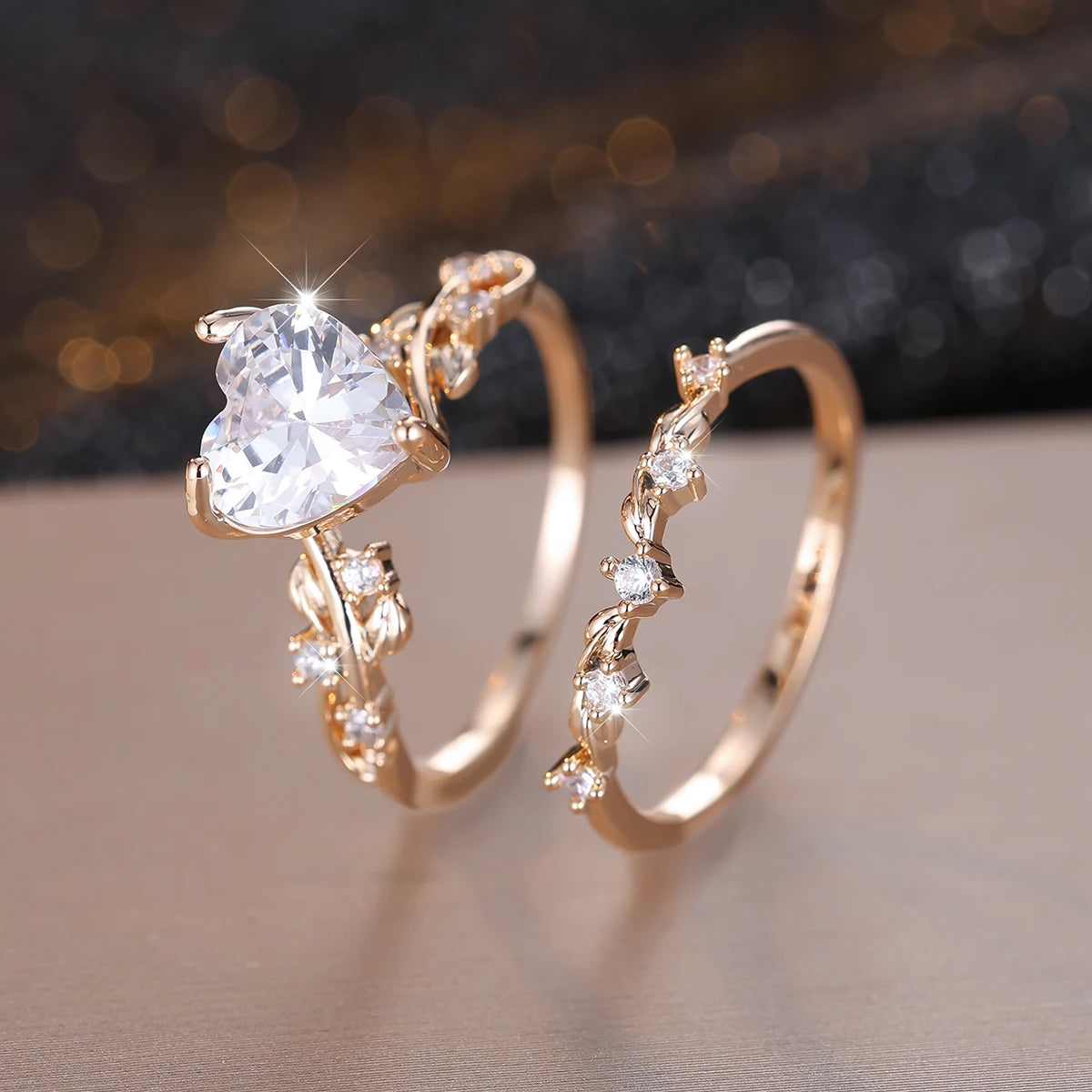 Heart Ring Sets