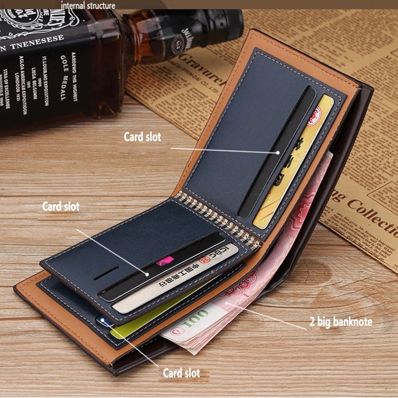 Vintage Men's Slim Wallet