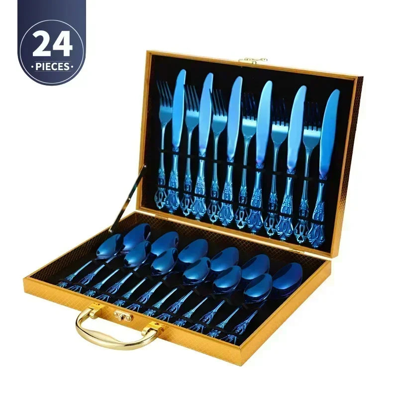 Gold Stainless Steel Cutlery Set