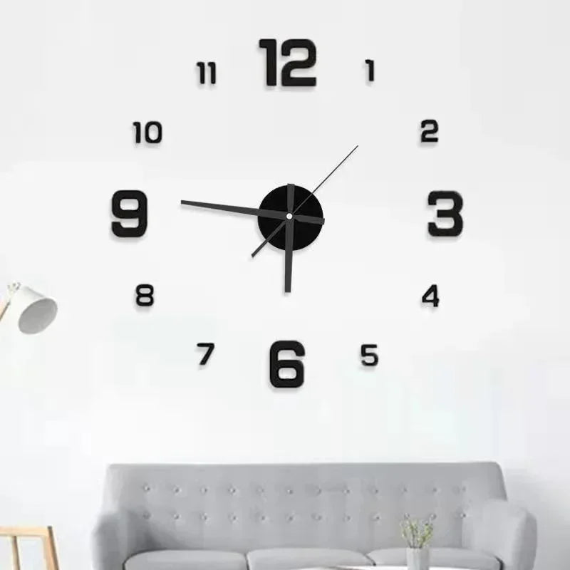 3D DIY Silent Wall Clock
