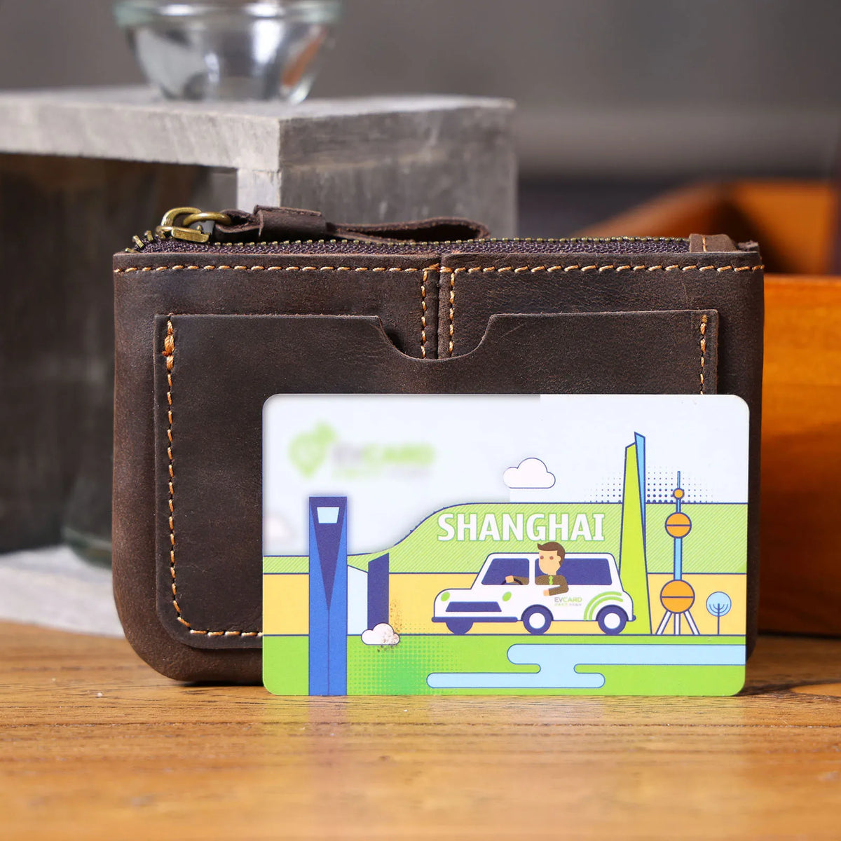 Full Grain Leather Card Holder