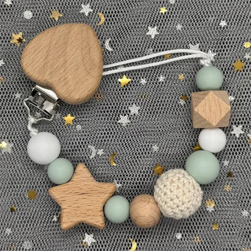 Personalized Name Pacifier Clip