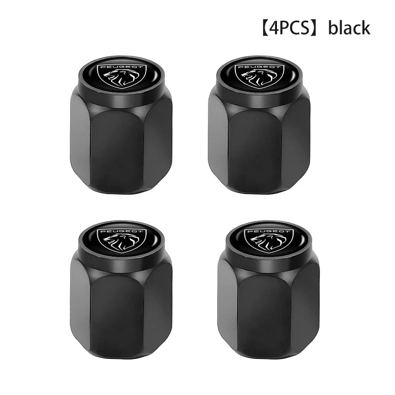 🚗 Aluminum Tire Valve Caps