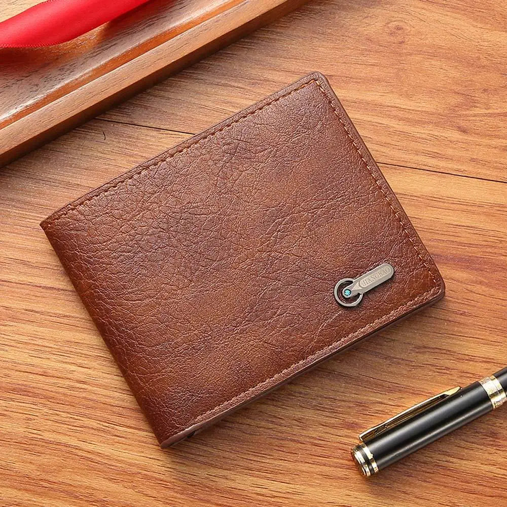 Lychee Texture Men's Wallet