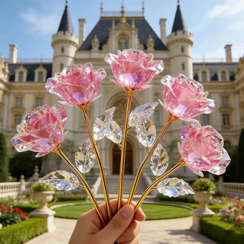 Transparent Decorative Rose