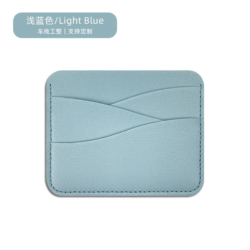 4-Slot Leather Card Holder