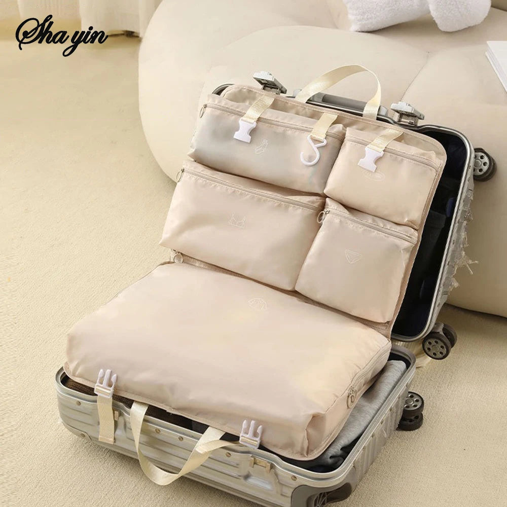 6-in-1 Folding Travel Organizer Bag