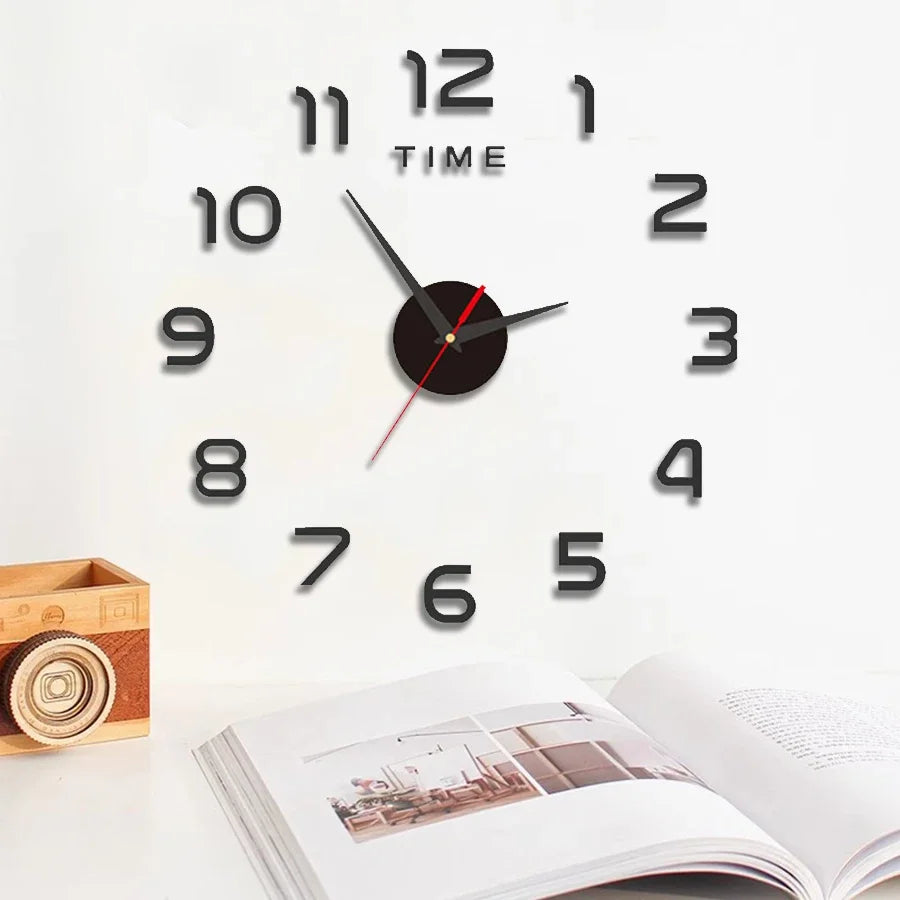 3D DIY Silent Wall Clock