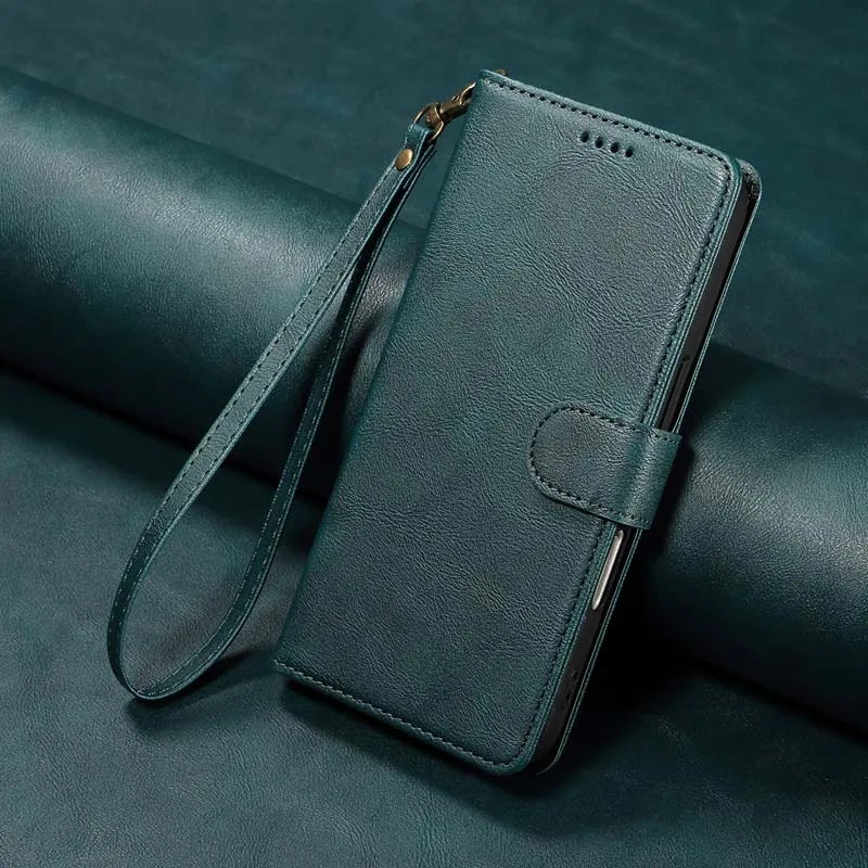 💼 Leather Wallet Flip Case