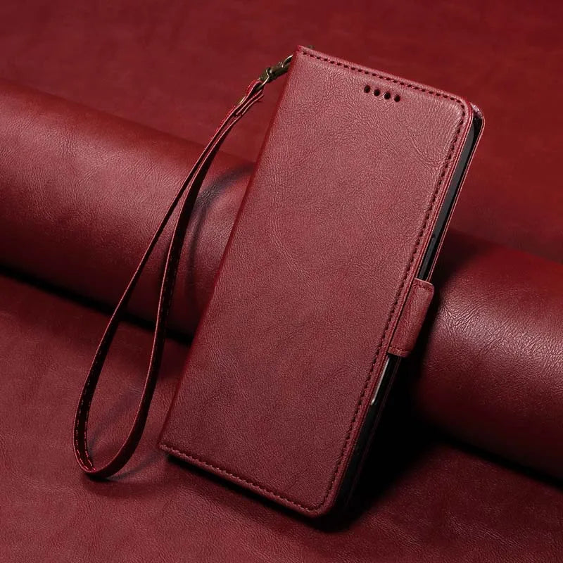 💼 Leather Wallet Flip Case