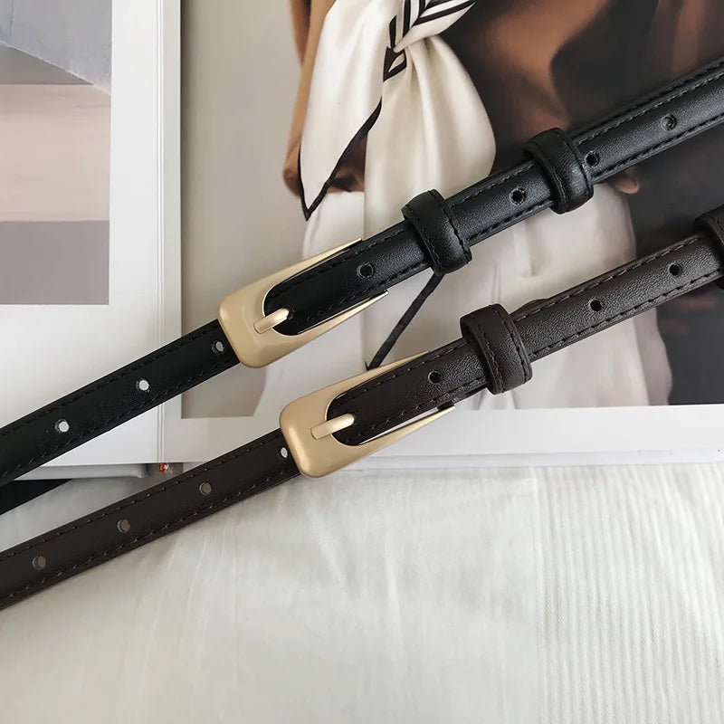 Women's Thin Decorative Belt
