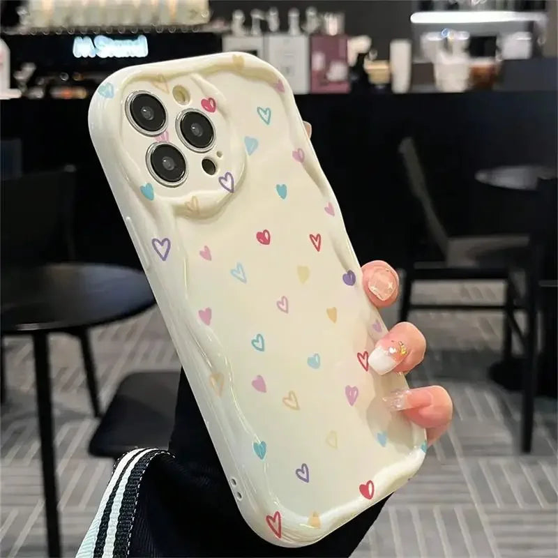 Love Heart Soft Phone Case