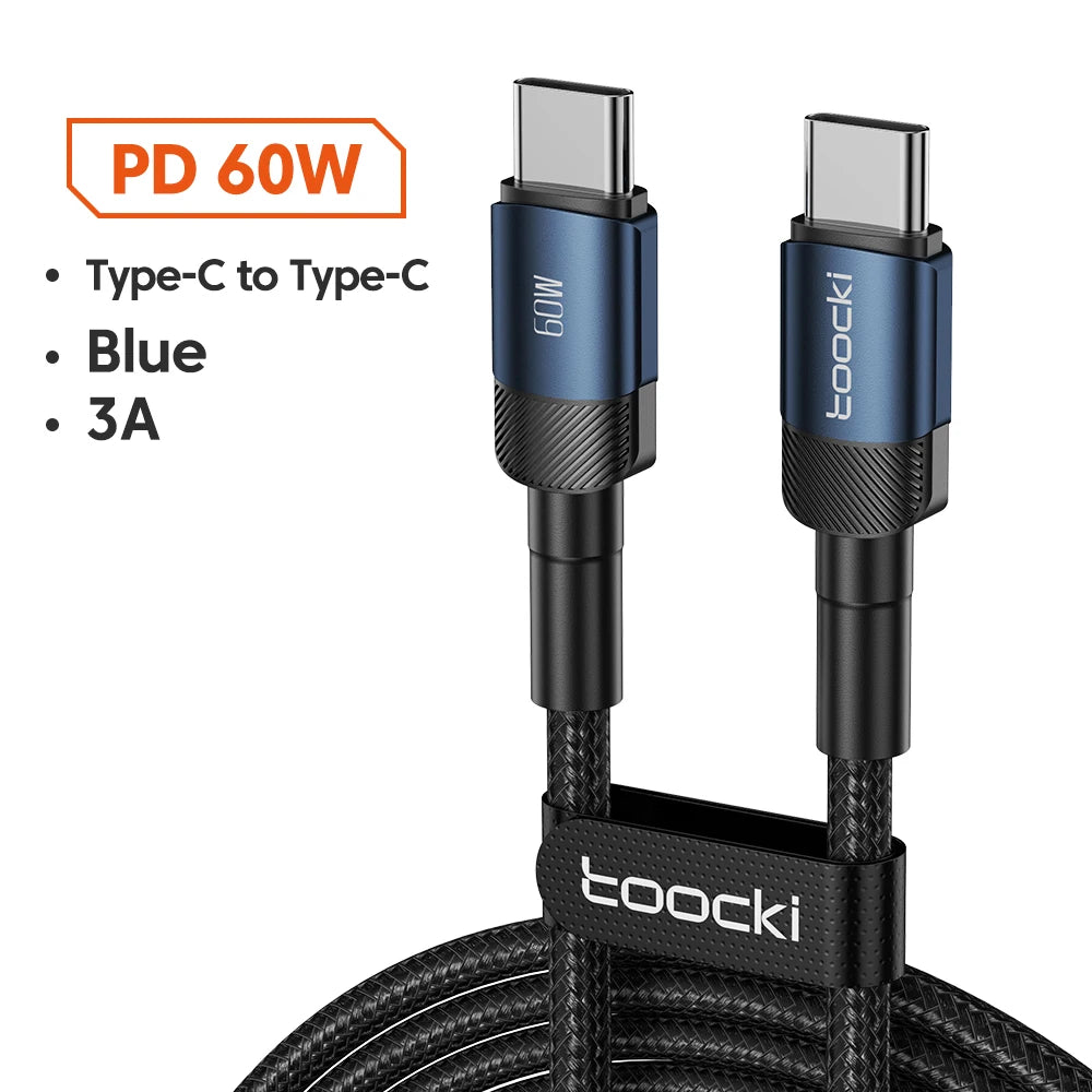 ⚡ Toocki 100W USB-C Fast Charging Cable