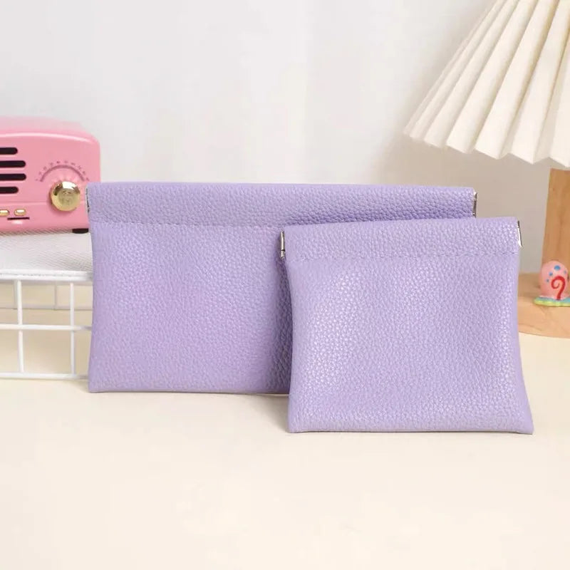 Self-Closing Long Travel Wallet