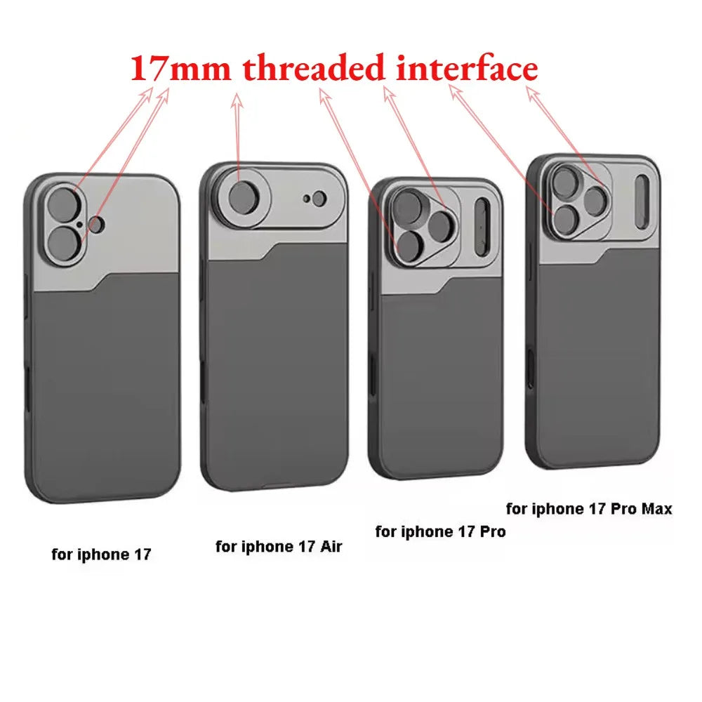 📸 Mini Vlog 17MM Lens Mount Phone Case
