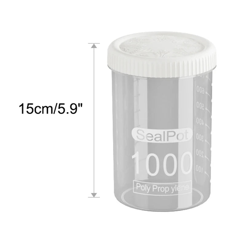 Airtight Swivel-Cap Grain Jar