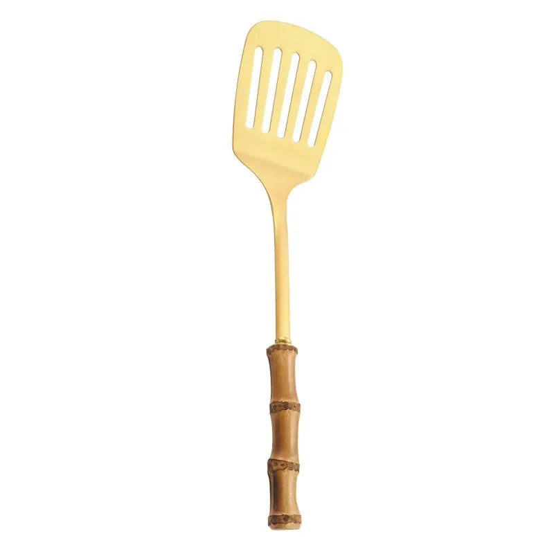 Bamboo Handle Kitchen Utensil Set