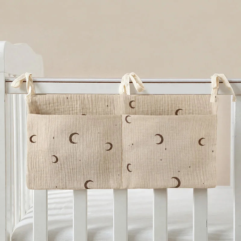 Muslin Crib & Stroller Organizer