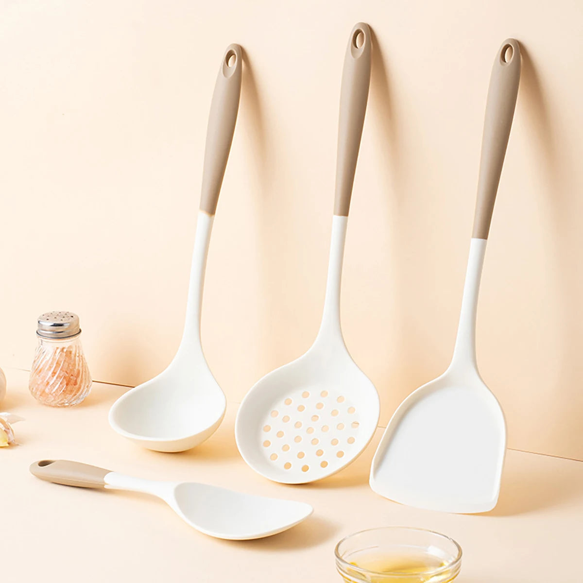 Silicone Kitchen Utensil Set – 4 Pcs