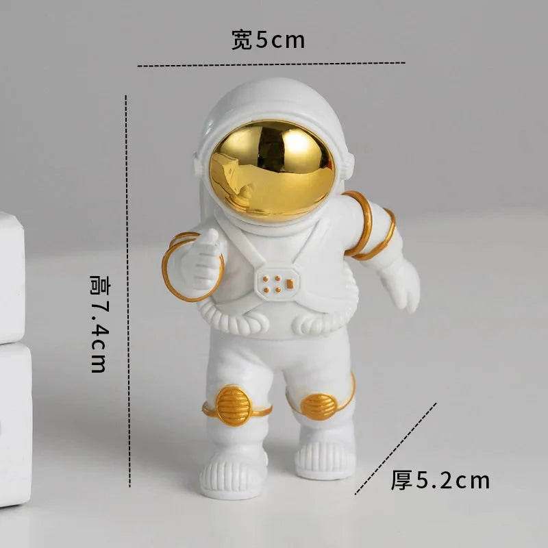 Resin Astronaut Desk Decor