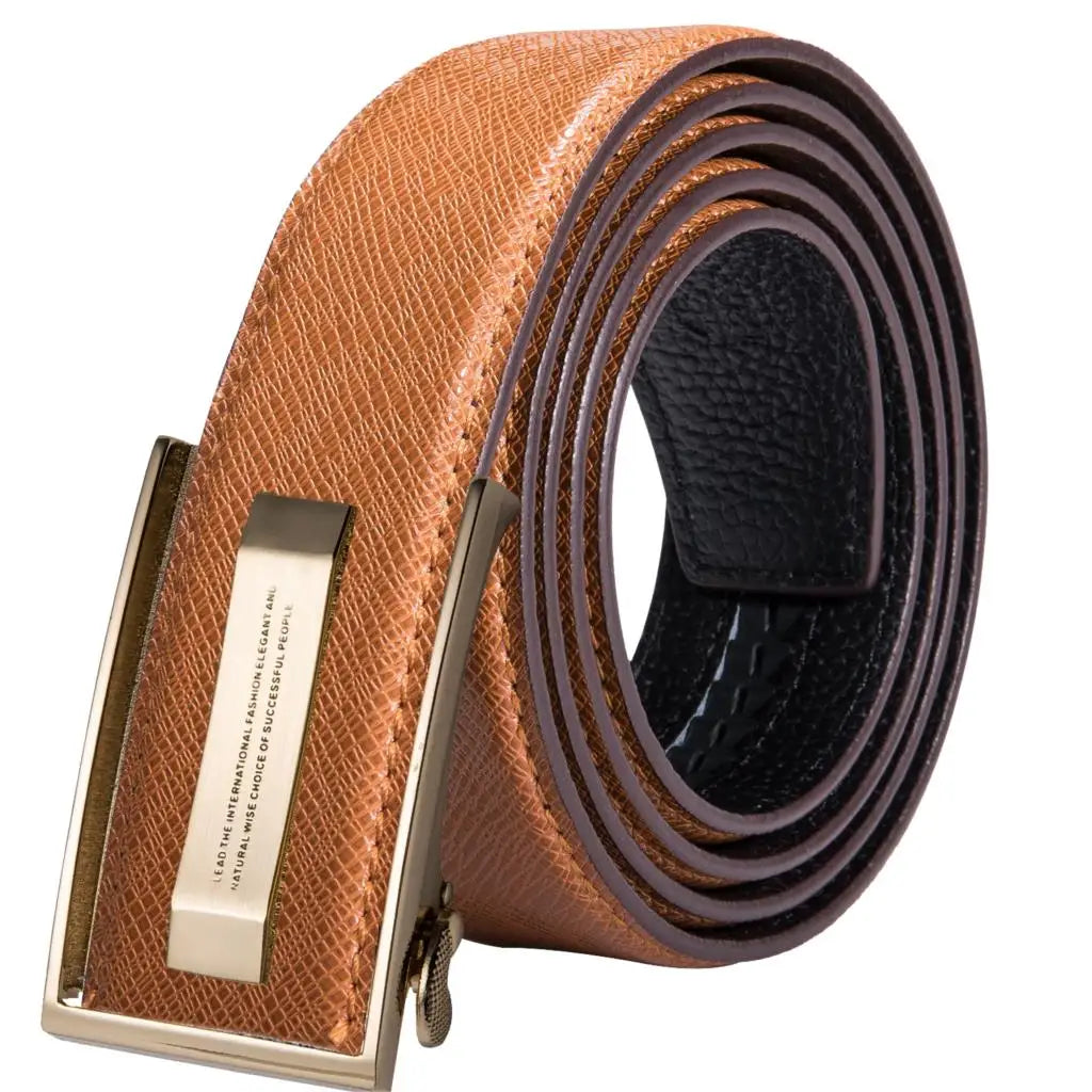 Men's Colorful Leather Jeans Belt